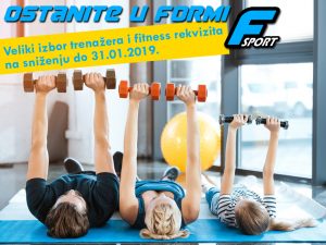 OSTANITE U FORMI - fitness sezona '18.-'19.